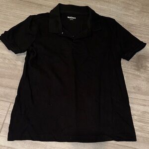 Old Navy Black Collared Shirt